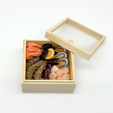 Wooden box 4.5”*4.5“*2.25“