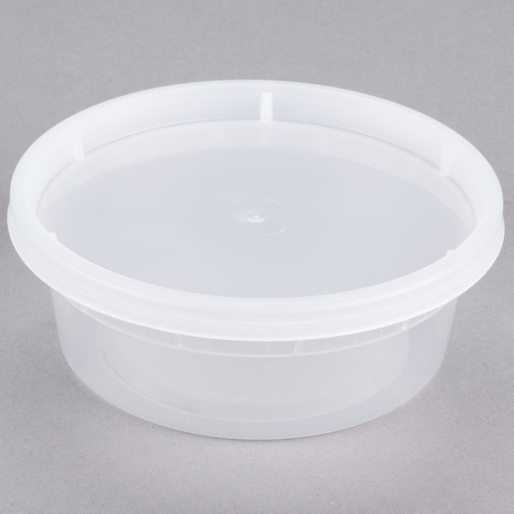 To Go Soup Containers 8oz Gourmet Food Cup (96mm) - 1000 ct, Coffee Shop  Supplies, Carry Out Containers