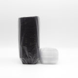 STI-805 Plastic PP Bento Box with Lid Black 100sets