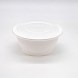 42oz White or Black Togo PP Soup Cups Deli ramen Bowls with lid 150 sets/cs