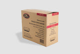 24oz Rectangular Plastic Microwaveable Food Container 150 sets/cs