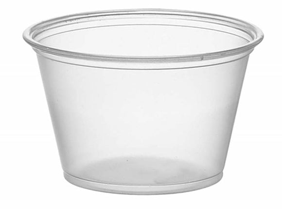 4oz Clear Portion cup/ Sauce cup/ Souffle cup-2500c/case