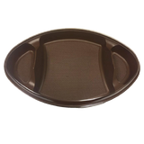 STI-68 Football Shape Sushi Party Tray Platters Food Serving Tray 50sets