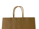 Kraft Paper Bags with Handles Bulk Brown Bags Shopping Bags 100/pcs