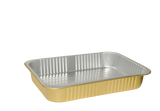 RT370/4670 Aluminum Foil Bakery Tray with Lid 50sets