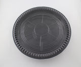 Disposable Round Serving Trays Party Platter with Clear Lids 13"