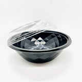 6" Round Cake Box Togo PS Salad Bowls Combo Plastic Food Container 100/pack