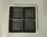 225/pack Paper box with 6 PCs and 4 PCs inner tray moon cake box with lids