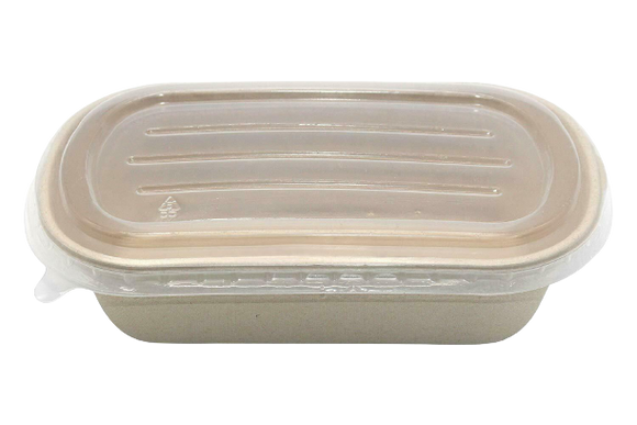 ST-850 Wheat Straw Food Container Lunch Bento Box  100sets