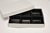 225/pack Paper box with 6 PCs and 4 PCs inner tray moon cake box with lids