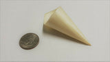 100/Pack 5" Disposable Pinewood Serving & Tasting Cone