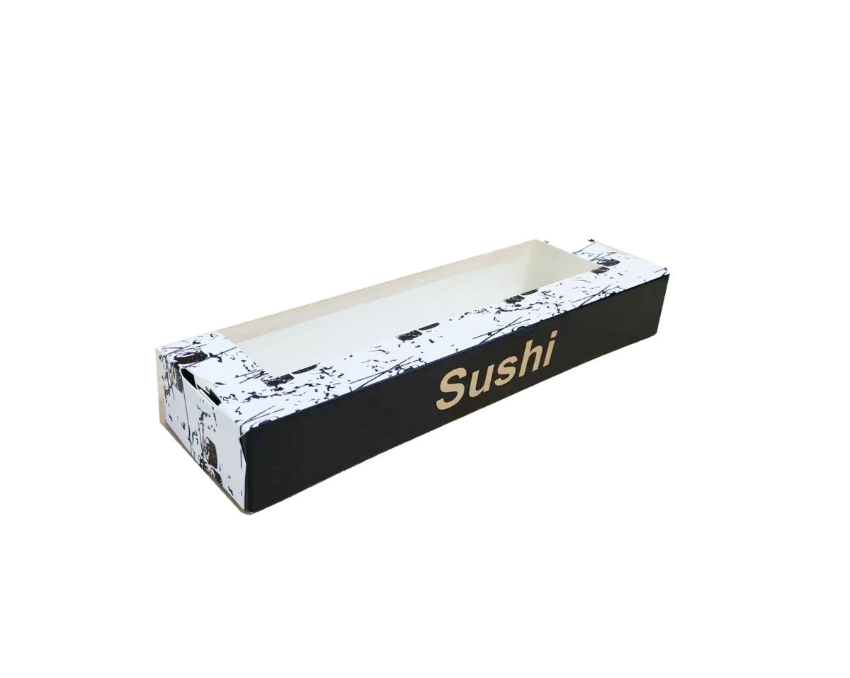 8.6*3.5 Paper Sushi Box w/ Anti Fog Window
