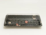 ST-2-001 Heavy Duty Sakura Sushi Rectangle Tray with Lid 100sets