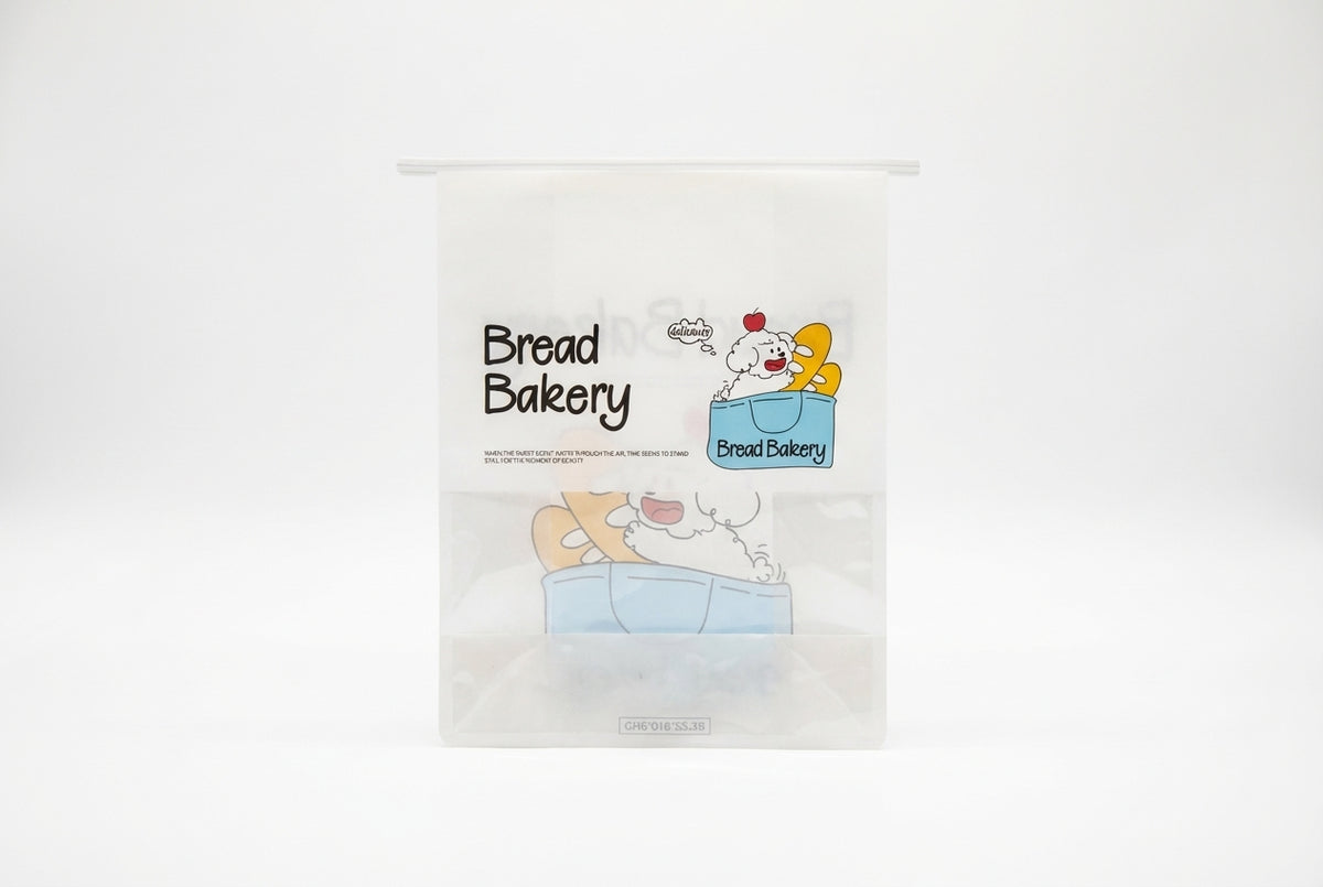 "Happy Puppy" Series Tin-Tie Bakery Bags – Cute Cartoon Bags With Display Window