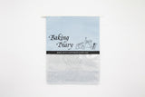 "Baking Diary" Series Tin-Tie Paper Bags – Soft Blue Bags with Display Window