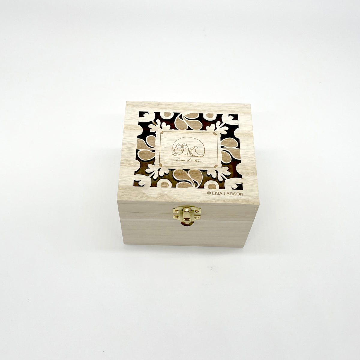 Wooden box 4.85"*5.25"*4"