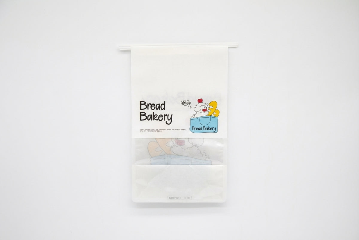 "Happy Puppy" Series Tin-Tie Bakery Bags – Cute Cartoon Bags With Display Window