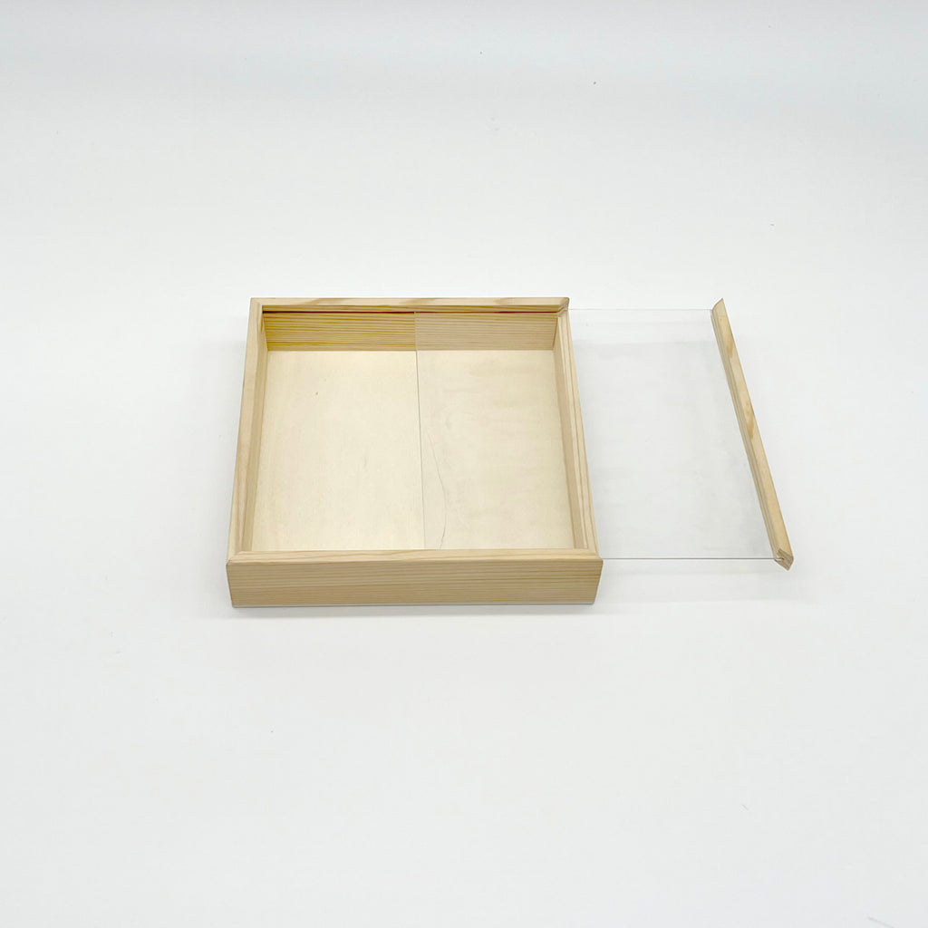 Wooden box 7.1"*7.1"*1"