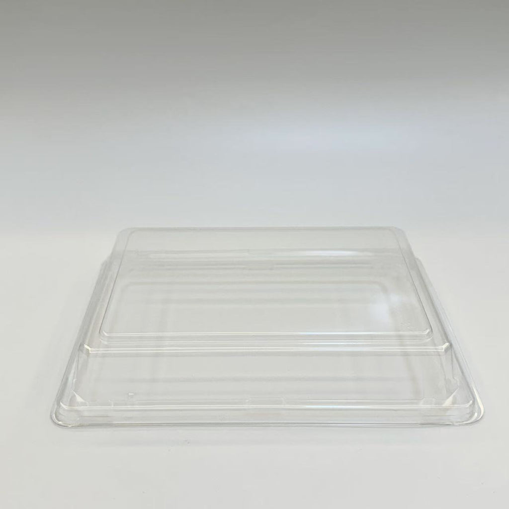 ST-5-015 Heavy Duty Sakura/Black Sushi Containers Sushi Tray with Lids 100sets