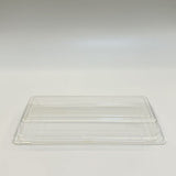 ST-2-001 Heavy Duty Sakura Sushi Rectangle Tray with Lid 100sets