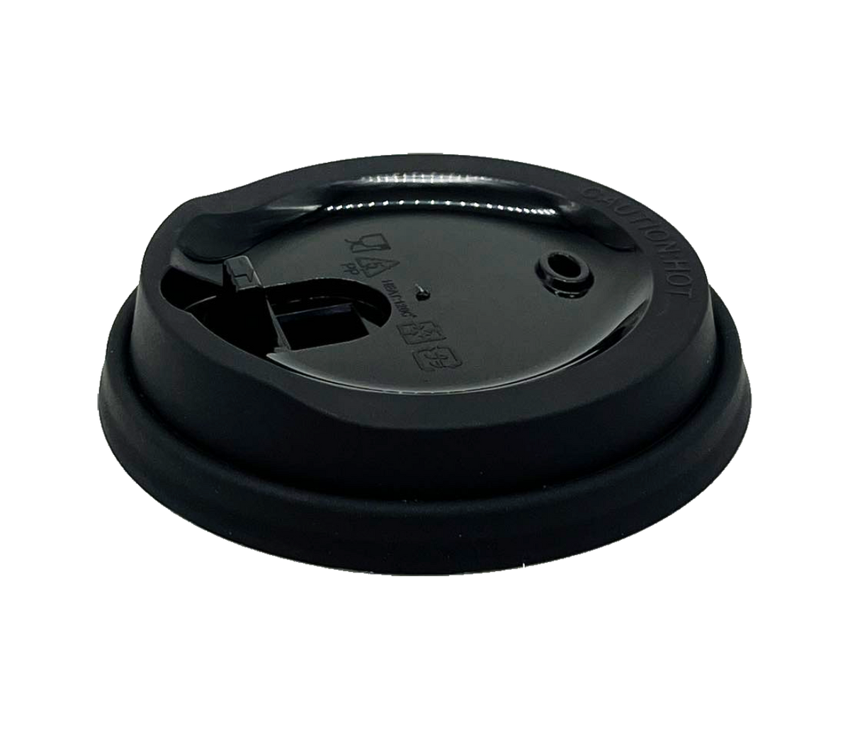 12oz White Paper Hot Cup with Lid, Disposable, 90mm Diameter