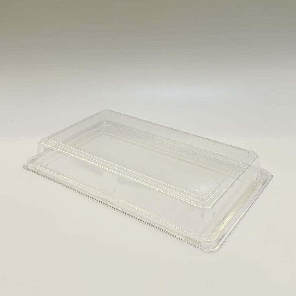 ST-6-020 Heavy Duty Sakura Sushi Containers Sushi Tray with Lid 100sets