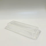 ST-2-001 Heavy Duty Sakura Sushi Rectangle Tray with Lid 100sets