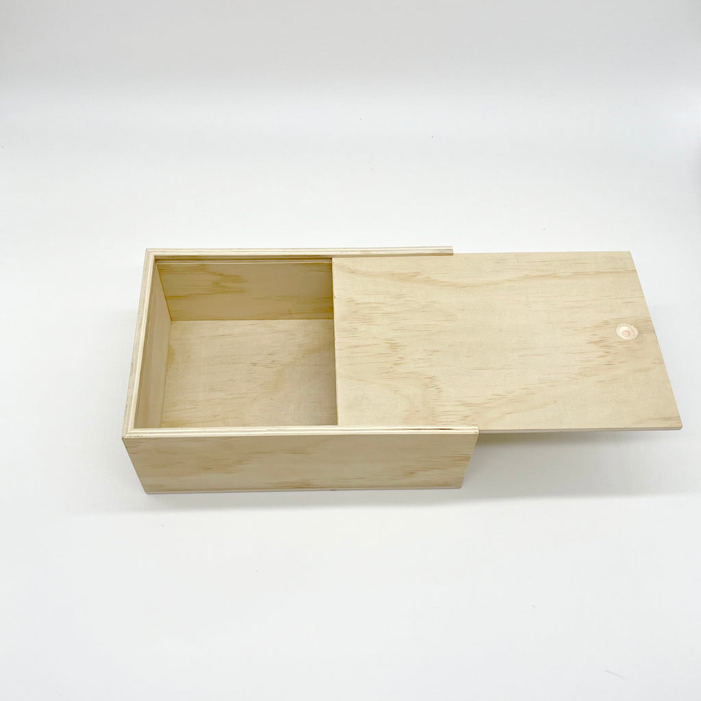 Wooden box 10.3"*7.25"*3.8"