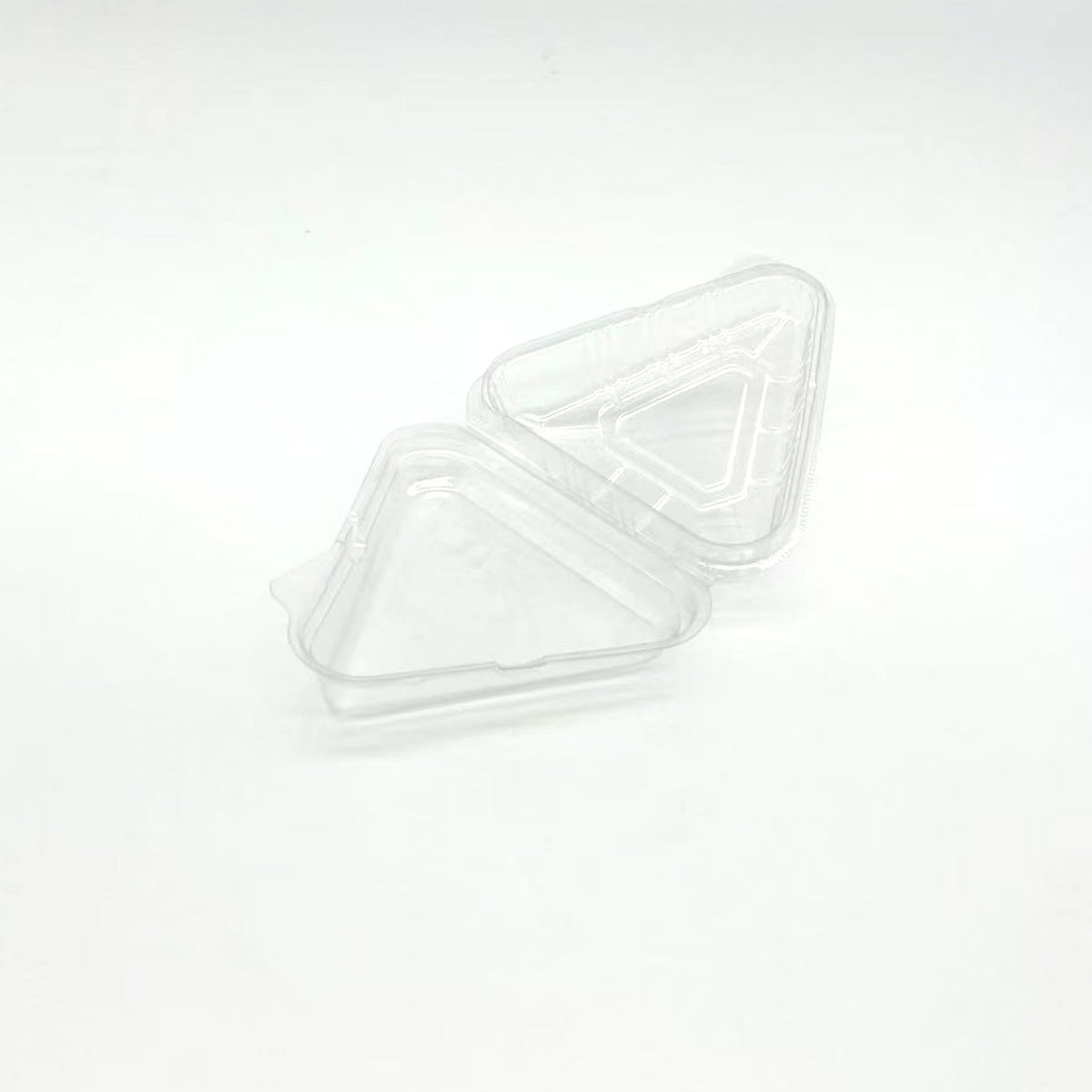 1200pcs Clear Triangle Onigiri Containers, Portable Japanese Togo Rice Ball Box for Sushi Bar, Restaurant, Supermarket