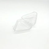 1200pcs Clear Triangle Onigiri Containers, Portable Japanese Togo Rice Ball Box for Sushi Bar, Restaurant, Supermarket