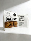 "Bakery" Series Tin-Tie Paper Bags -Minimalist Bags with Large Clear Display Window