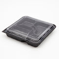 STI-307 5 Compartments PS Bento/Lunch Box Meal Prep Containers with Lids 50sets