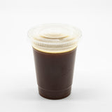 100 sets Cold Cup Clear PET Cup 16oz/20oz/24oz w/ Lids
