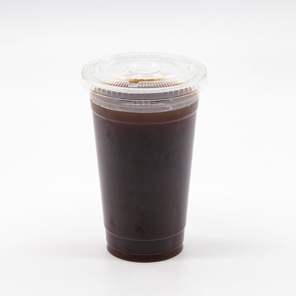 100 sets Cold Cup Clear PET Cup 16oz/20oz/24oz w/ Lids