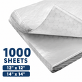 1000 Sheets Honeycomb Aluminum Foil Papers for Food Packing & Takeout