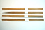 100 Pairs 9" Ranchu Bamboo Wrapped with White Obi Chopsticks