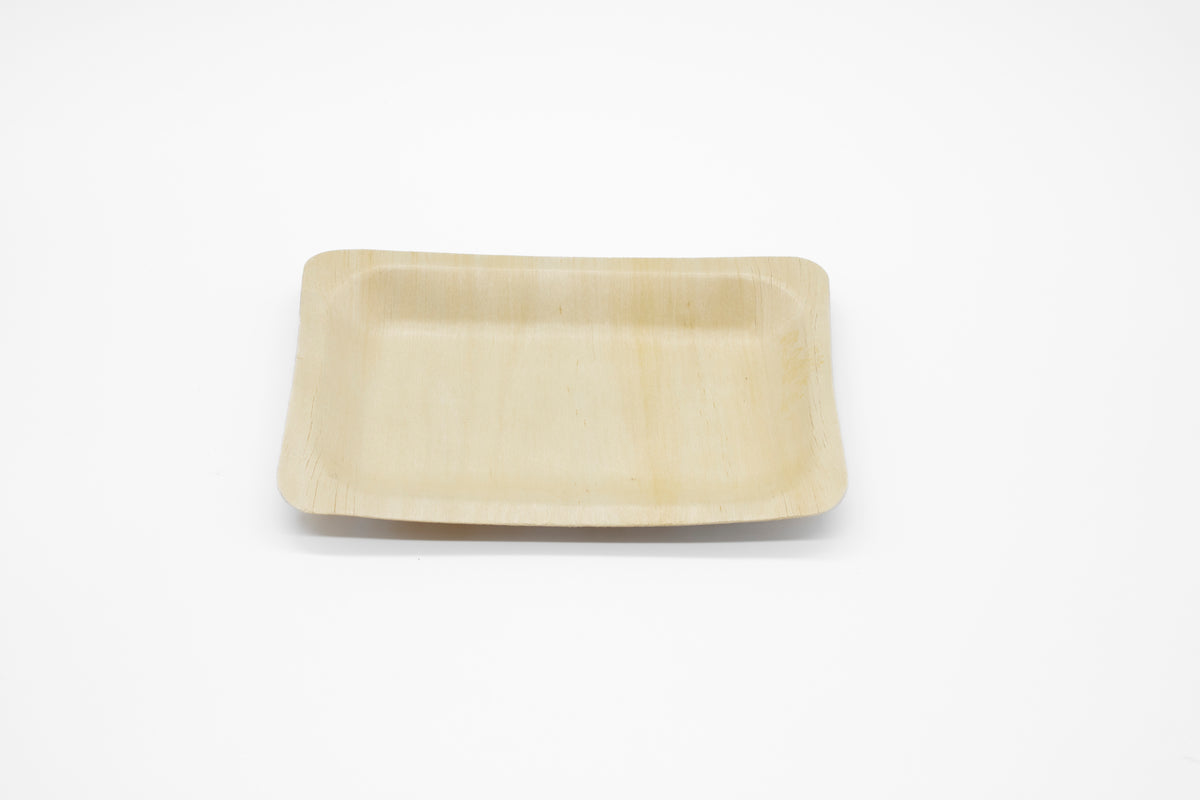 WPRT Rectangle Shallow Wooden Plate