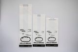 Hello Bread Series | Minimalist Bakery Bags with Clear Display Window