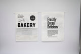 "Bakery" Series Tin-Tie Paper Bags -Minimalist Bags with Large Clear Display Window