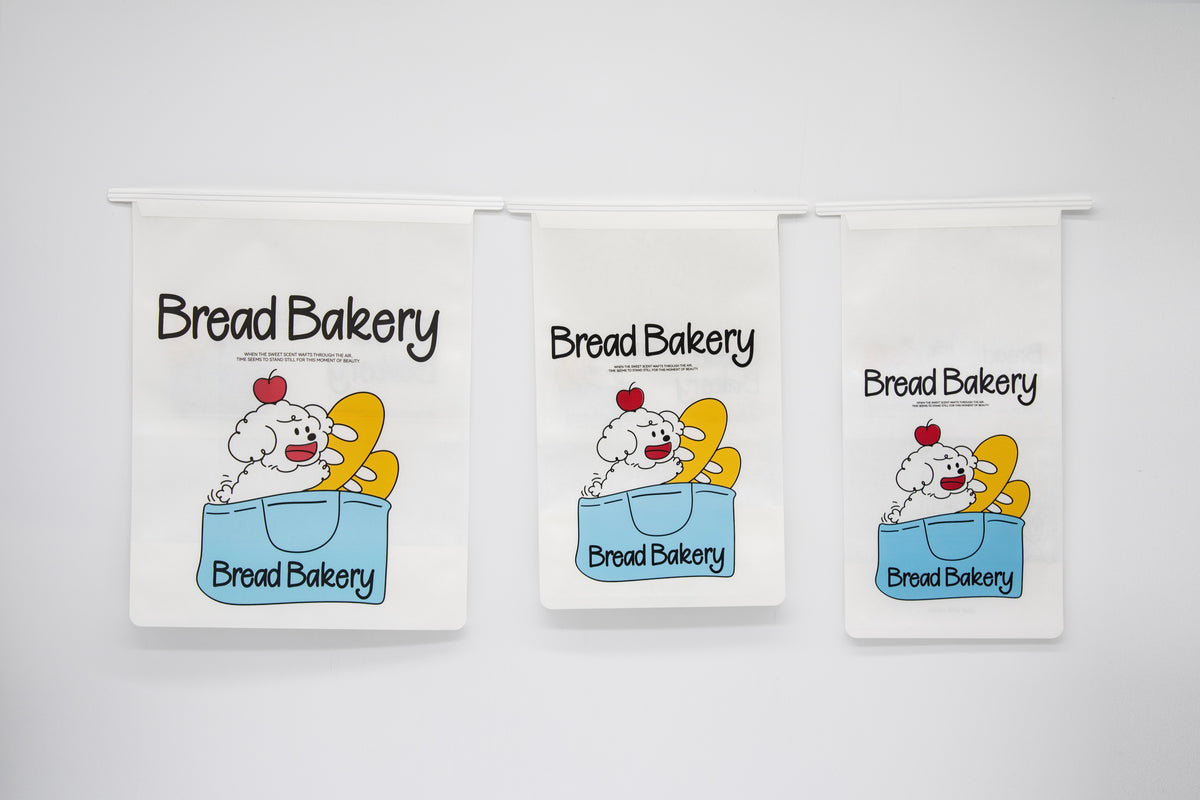 "Happy Puppy" Series Tin-Tie Bakery Bags – Cute Cartoon Bags With Display Window