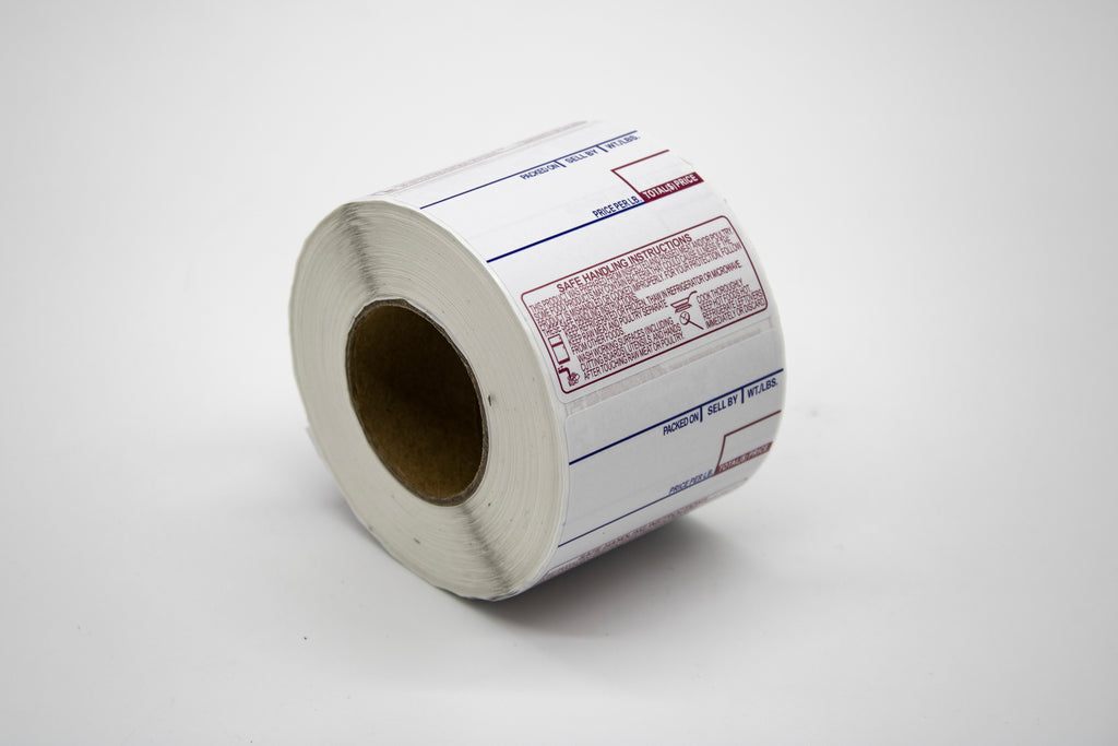 8040丨Premium Direct Thermal Scale Labels – Integrated Weighing & Branding Stickers for Retail & Deli Scales