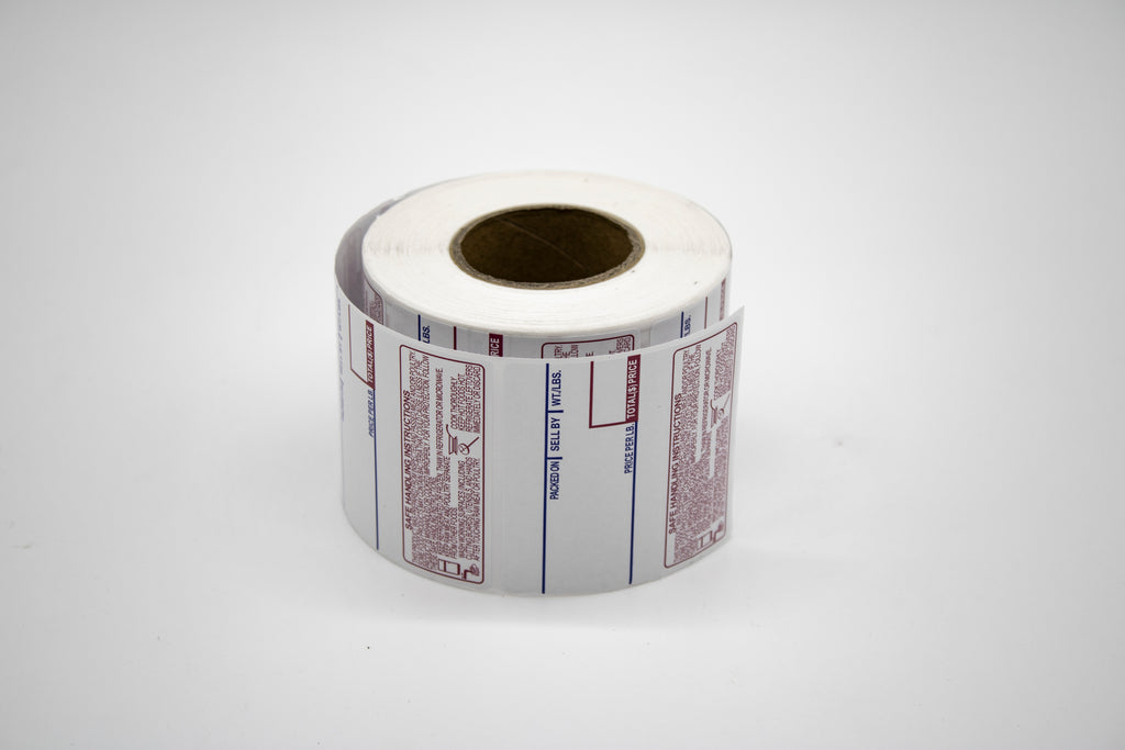 8040丨Premium Direct Thermal Scale Labels – Integrated Weighing & Branding Stickers for Retail & Deli Scales
