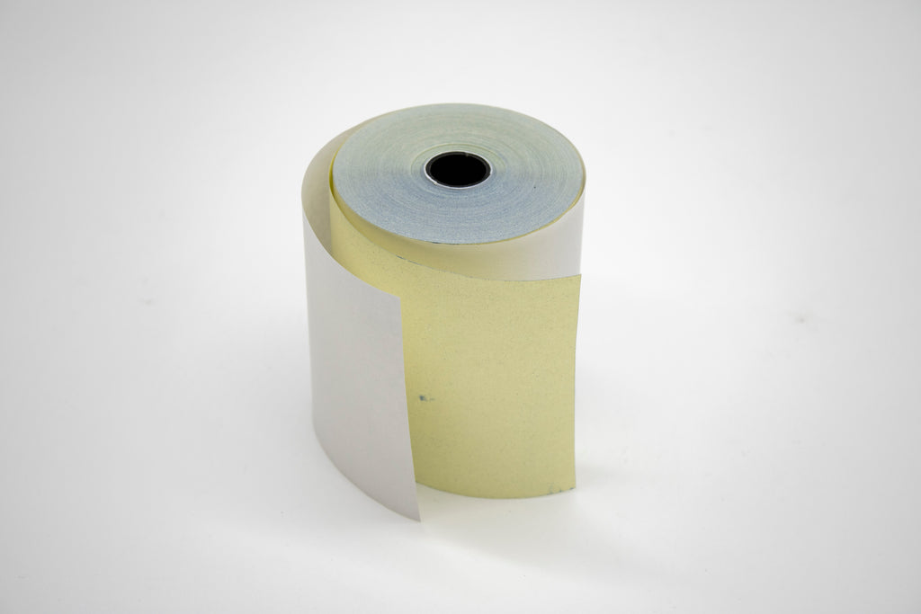 CP390-2PLY丨Premium Multi-Part Carbonless Receipt Paper Rolls - 2-Ply Impact Paper for POS & Invoicing