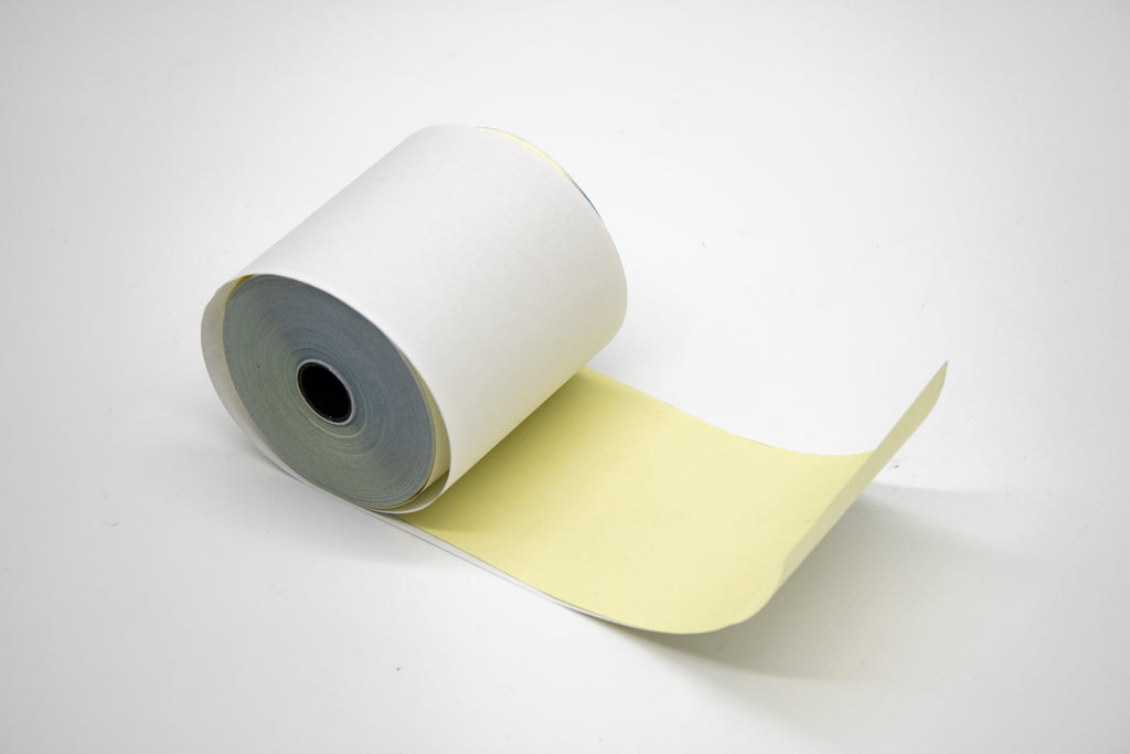 CP390-2PLY丨Premium Multi-Part Carbonless Receipt Paper Rolls - 2-Ply Impact Paper for POS & Invoicing