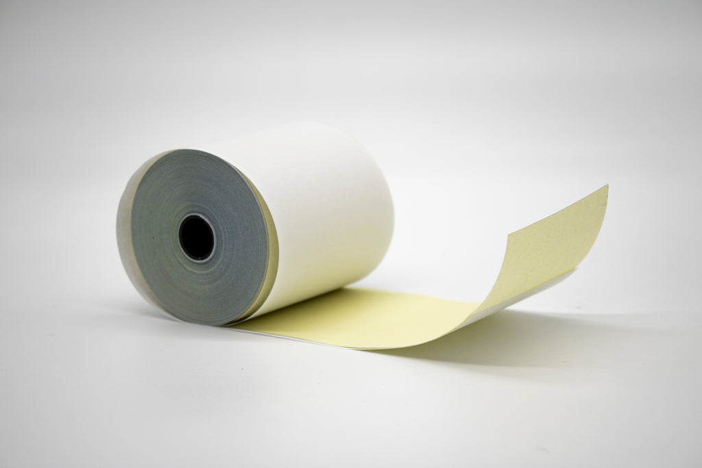 CP390-2PLY丨Premium Multi-Part Carbonless Receipt Paper Rolls - 2-Ply Impact Paper for POS & Invoicing