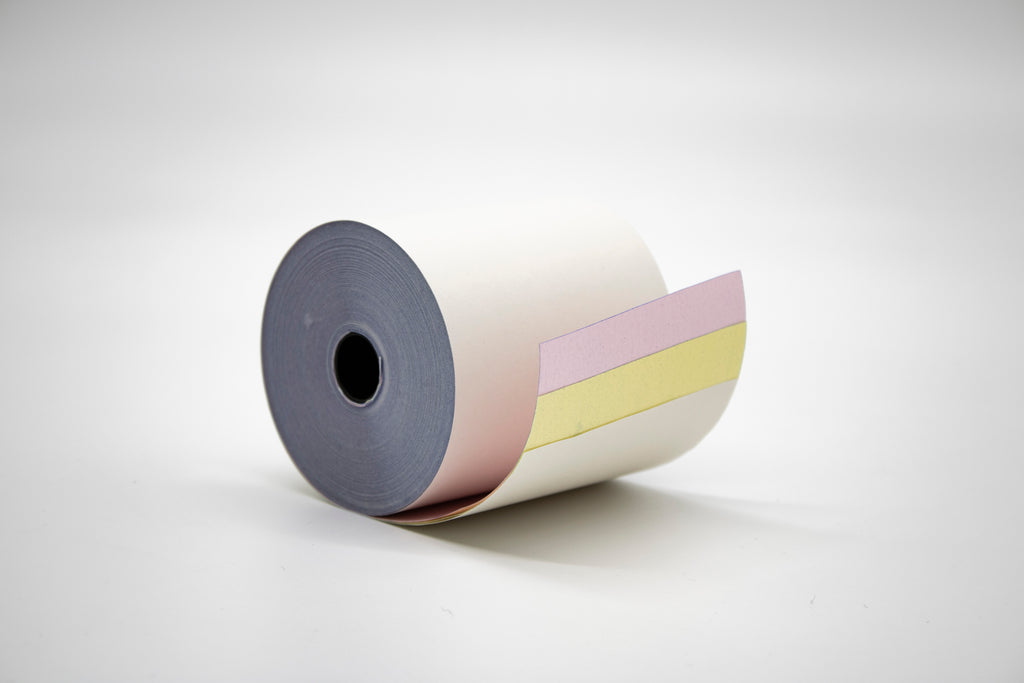 CP365-3PLY丨Premium Multi-Part Carbonless Receipt Paper Rolls - 3-Ply Impact Paper for POS & Invoicing