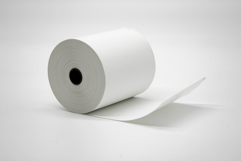 TP318-230-B丨Universal White Thermal Receipt Paper Roll | Smooth & Dust-Free