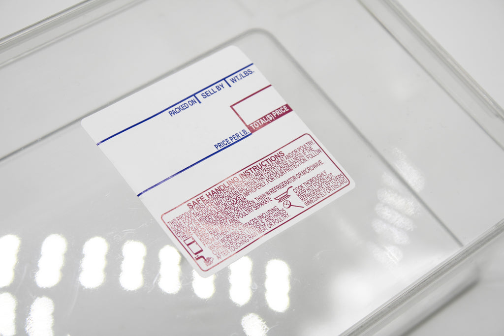 8040丨Premium Direct Thermal Scale Labels – Integrated Weighing & Branding Stickers for Retail & Deli Scales