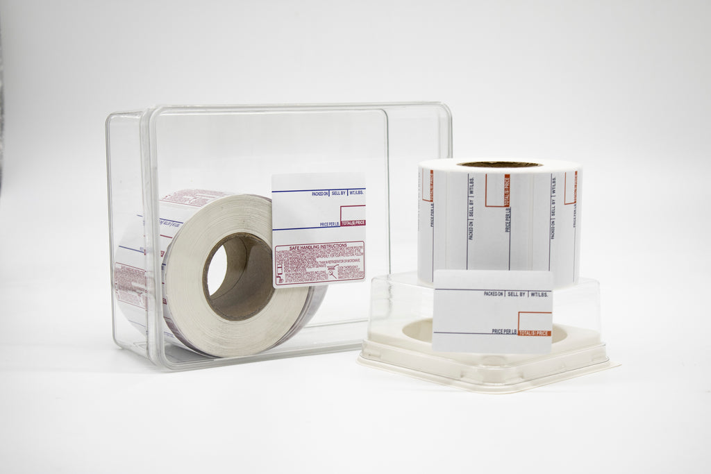 8040丨Premium Direct Thermal Scale Labels – Integrated Weighing & Branding Stickers for Retail & Deli Scales