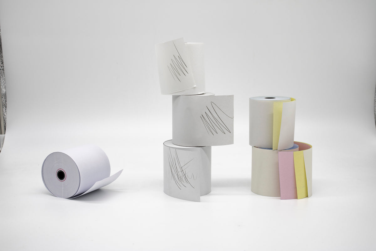 TP7962丨Universal White Thermal Receipt Paper Roll | Smooth & Quick Feed
